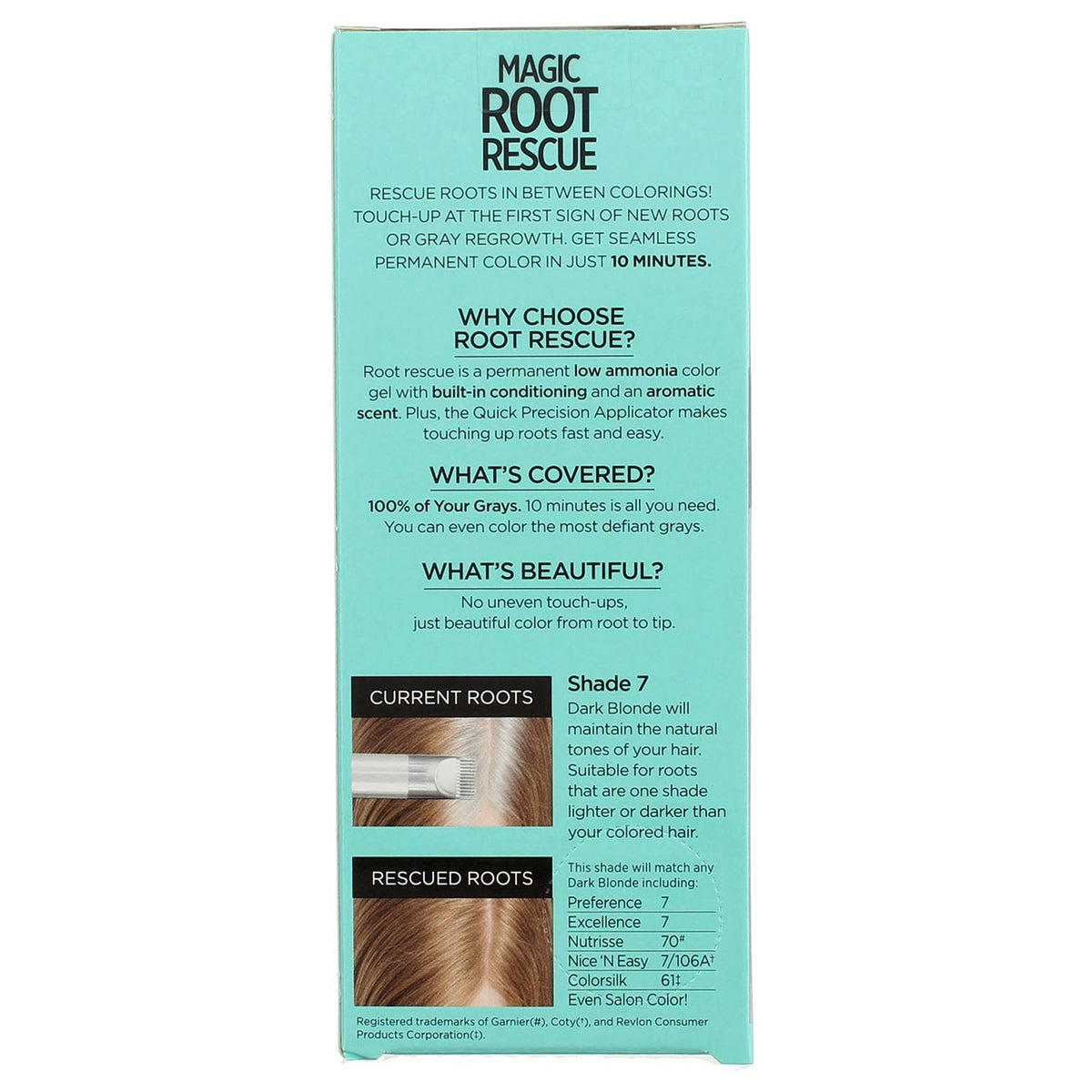 Permanent Hair Color Dark Blonde 7 - 5 Pack