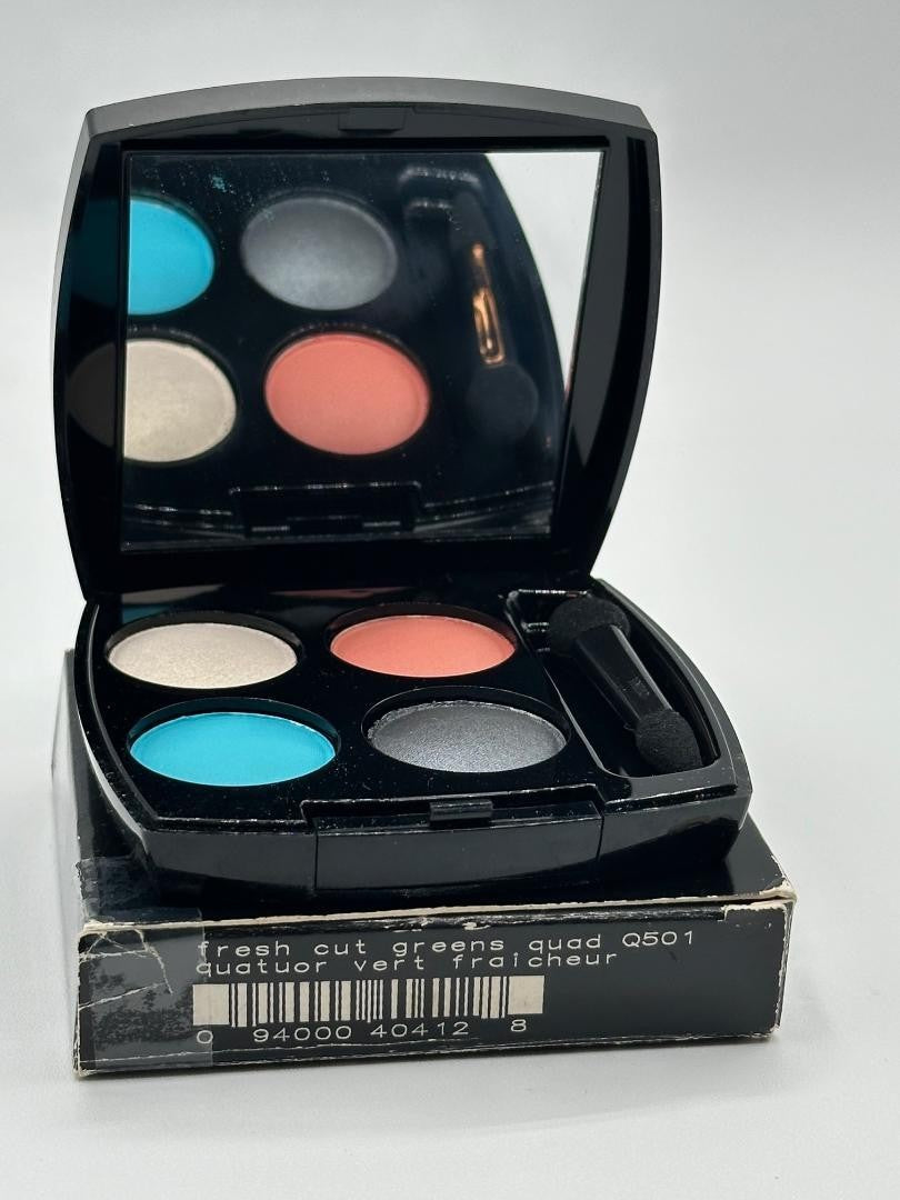 Avon True Color Eyeshadow Quad Fresh Cut Green - Eye Makeup Palette