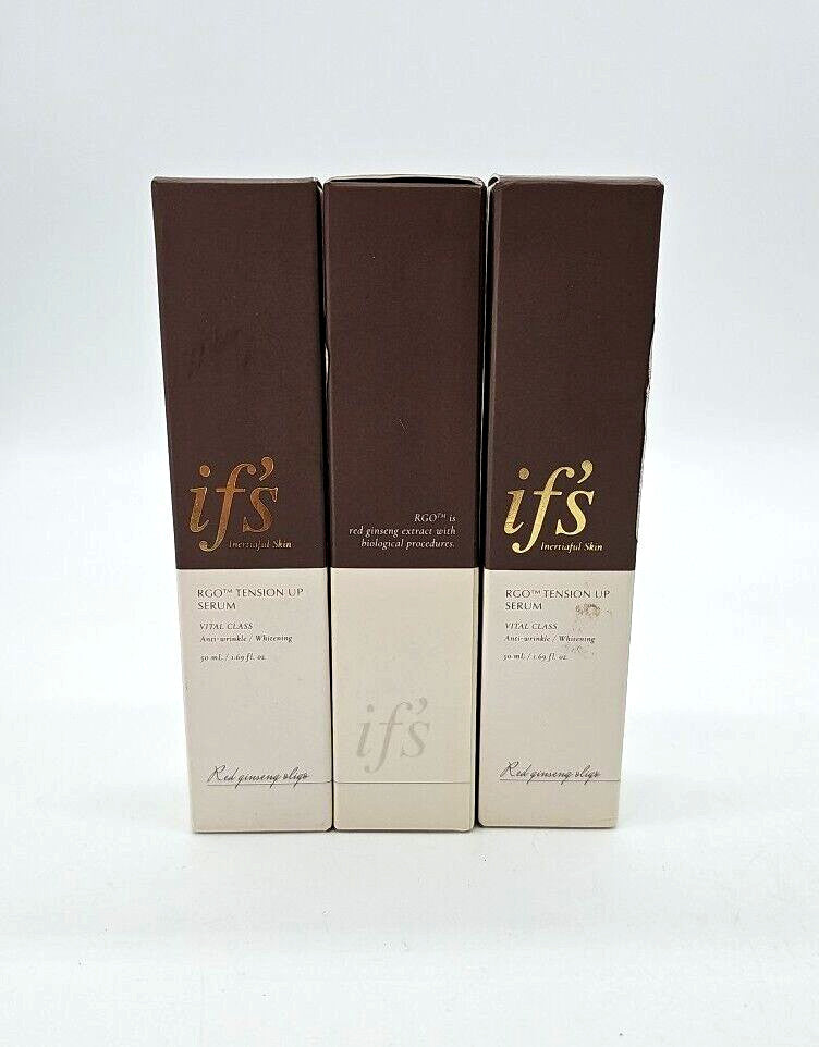 3x If's Inertiaful Skin - RGO Tension Up Serum BRAND NEW SEALED