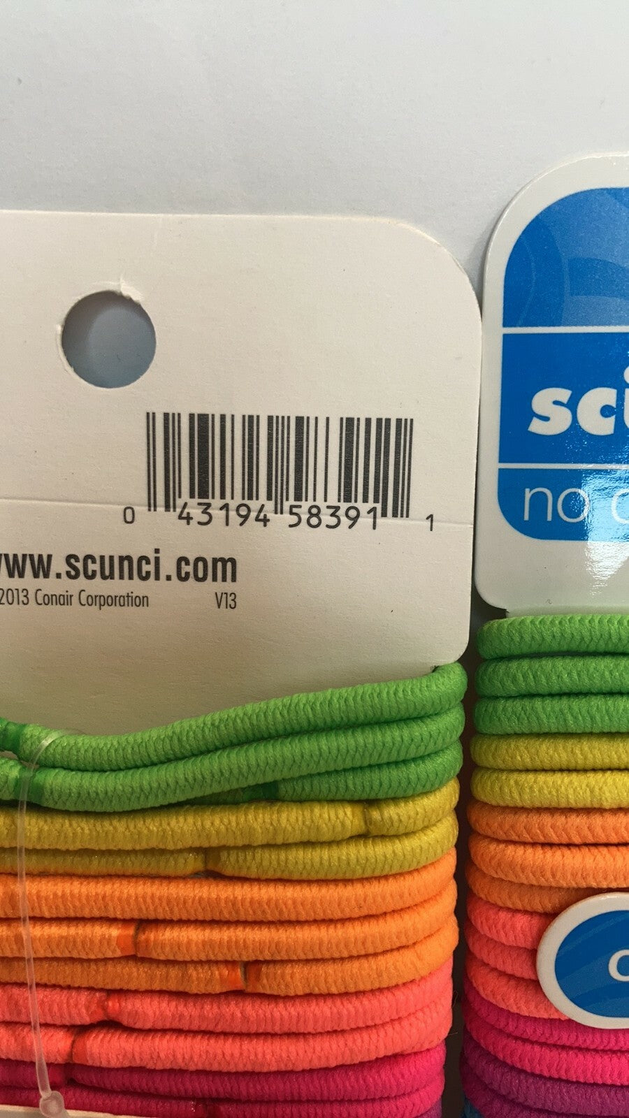 Scunci No Damage All Day Hold Hair Ties Ponytail Holder Elastics
