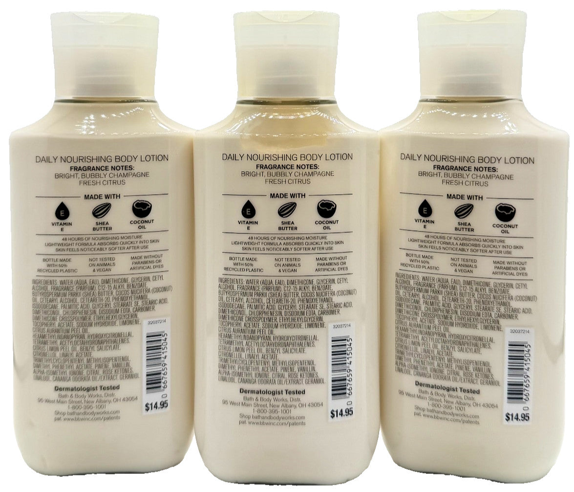 Sunshine Mimosa Body Lotion, 8 oz (3-Pack)