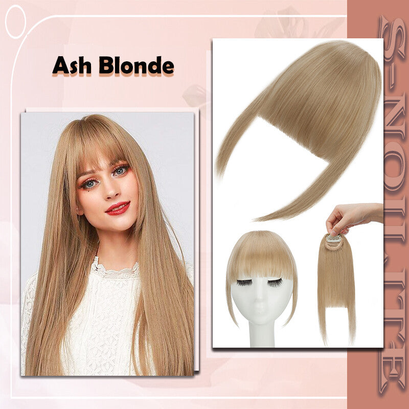 French Style Clip-In Bangs Hair Extensions - 11 Inches Natural Look
