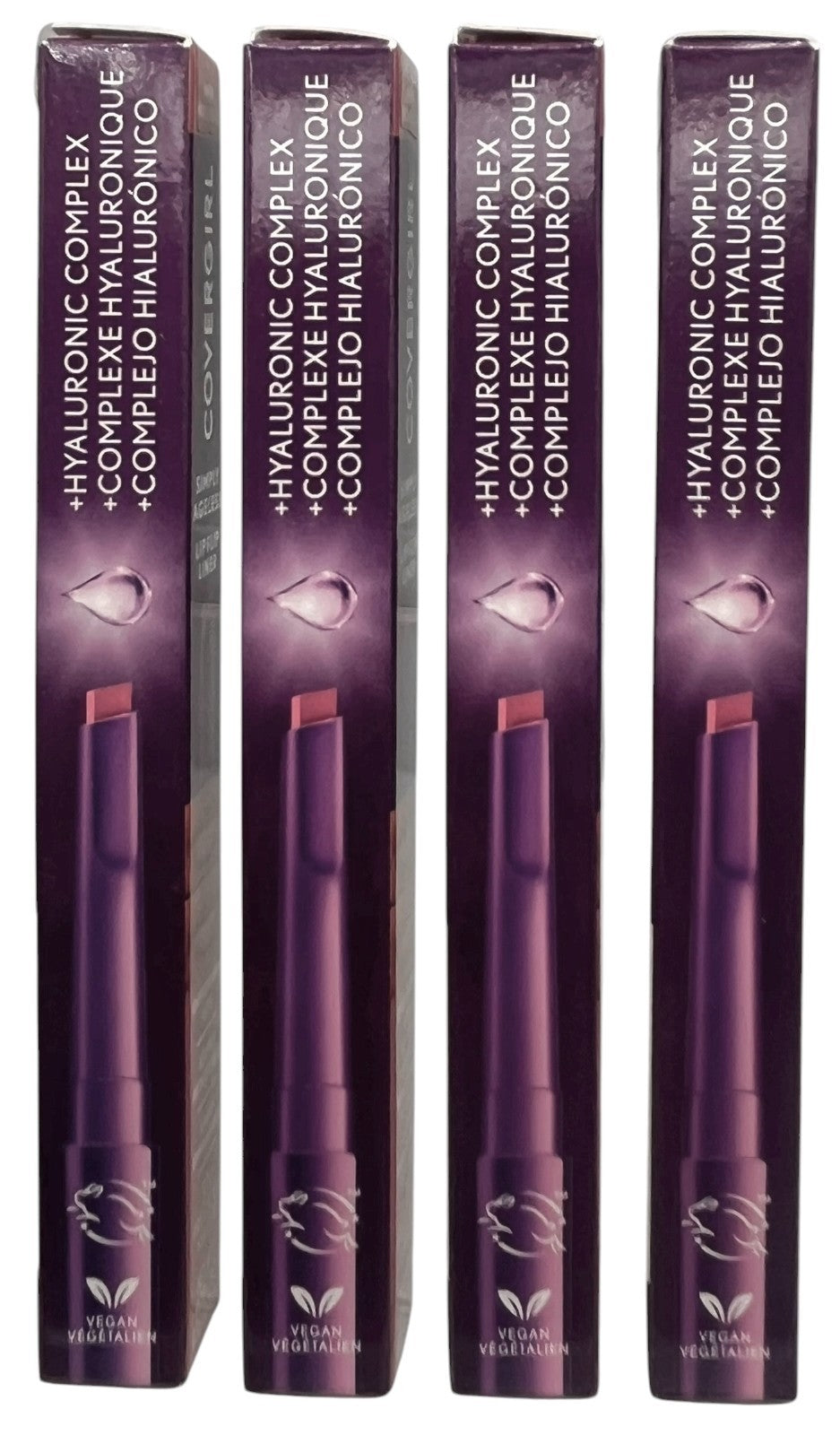 4 Pack Lip Liner Set - Precise Lip Contour & Volumizing Effect