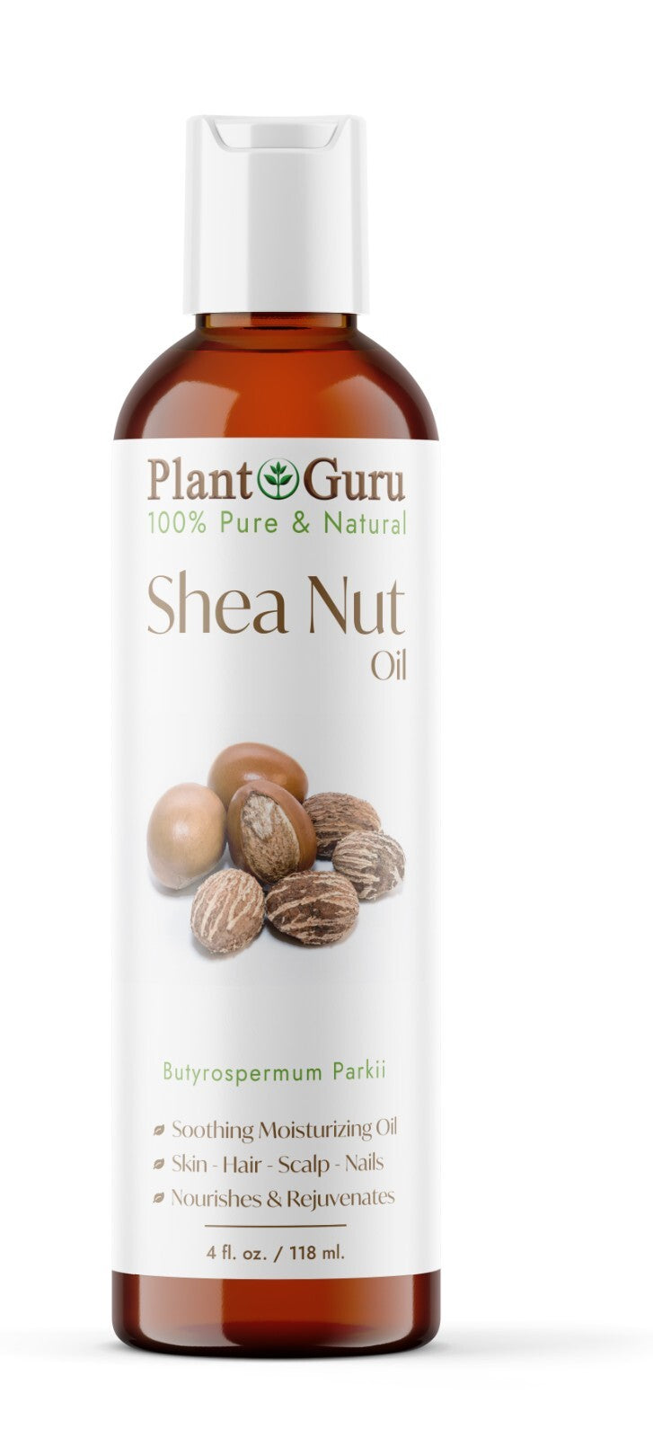 Raw African Shea Nut Butter Oil 4 oz - 100% Pure Natural