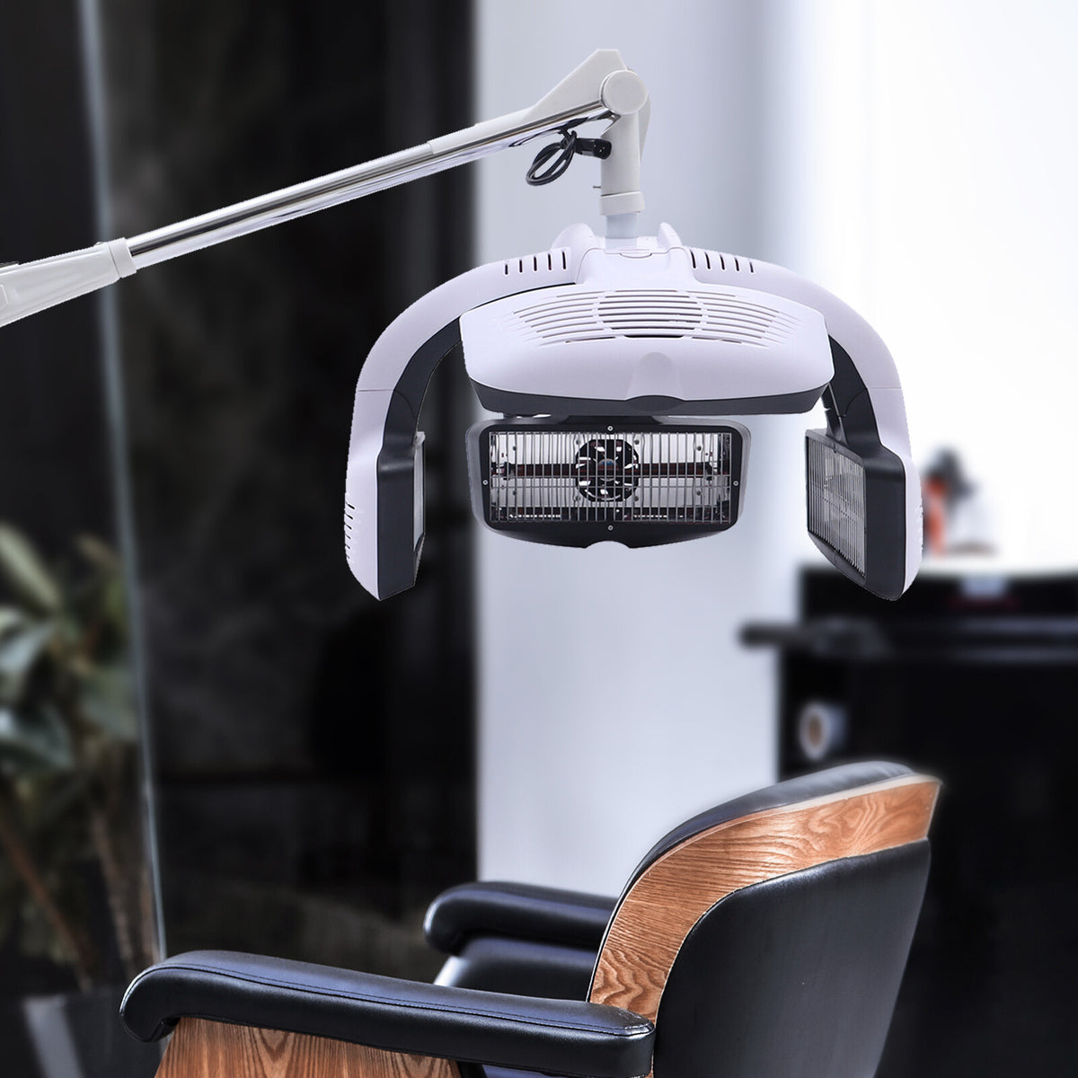Infrared Hair Hood Dryer Wall Mount 1250W Salon Hair Color Processor