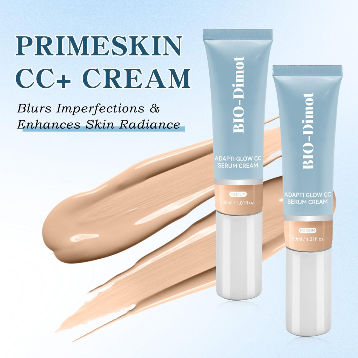 Color Changing Foundation CC SPF 30 - Natural Coverage & Hydrating 2-Pack