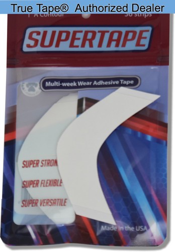 Supertape 1" Curved Strips - 36 Pack Lace Wig Adhesive Tape