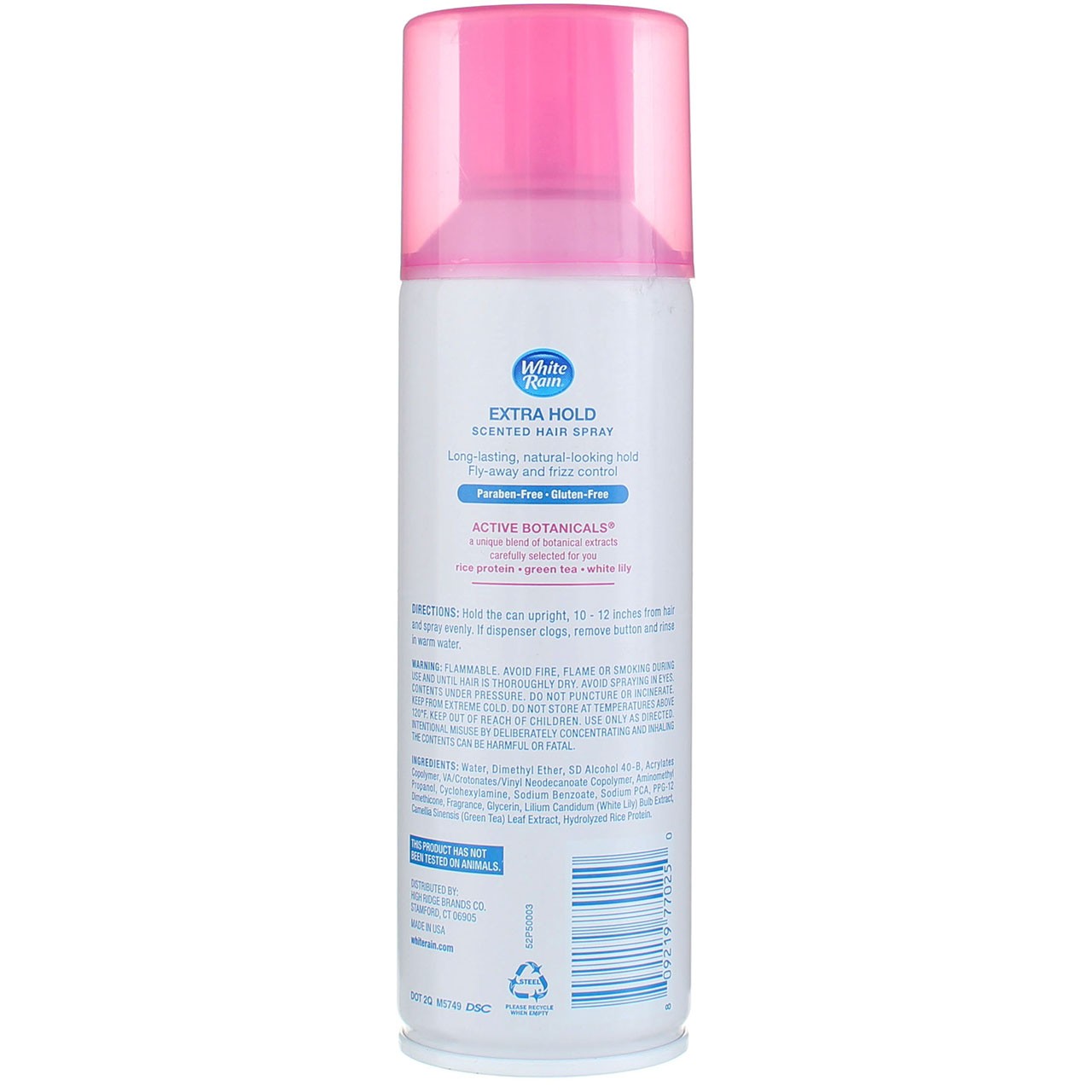 Extra Hold Hair Spray Aerosol 7 oz - Scented, Fast Drying, All Hair Types