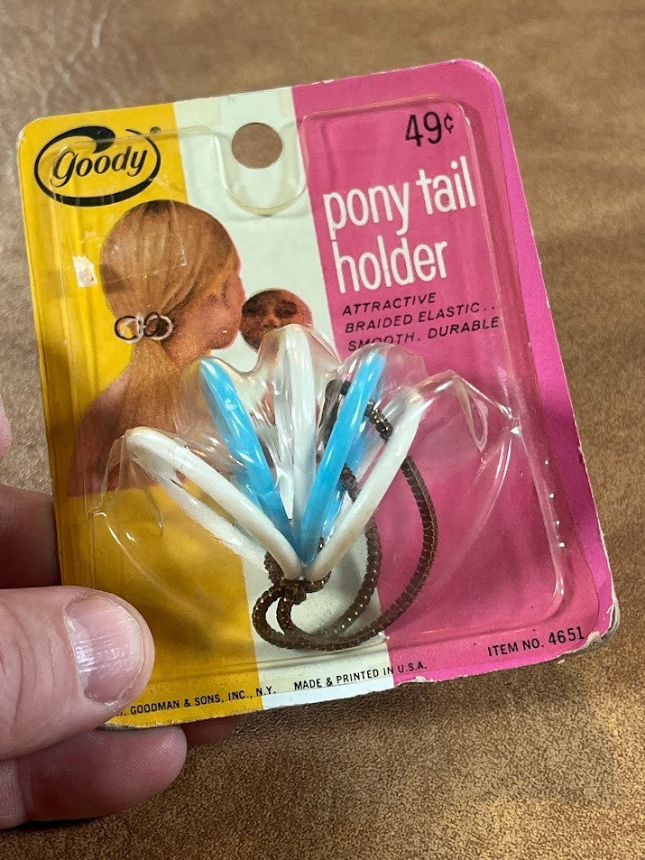 Goody Ponytail Holder Sealed 1970s New Vintage 4651