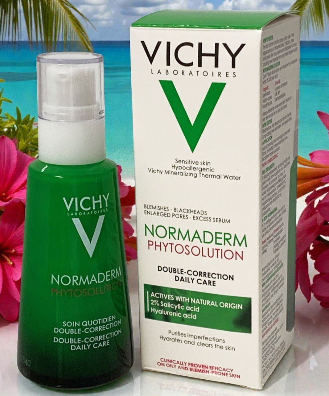 Vichy Normaderm Phytosolution Double Correction Daily Care 50ml for Acne & Dark Spots