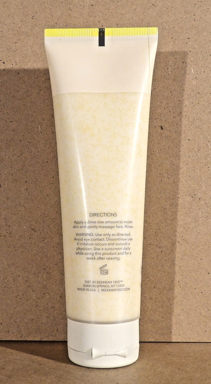 Beekman 1802 Milk Scrub Oat & Goat Exfoliating Facial Cleanser 3 oz