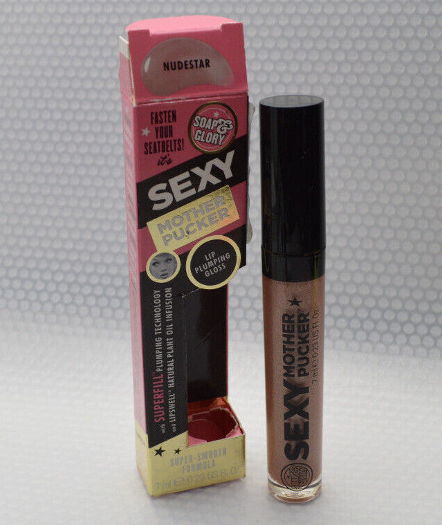 Lip Gloss with Plumping Effect - 0.23 fl oz / 7 ml, Multiple Shades