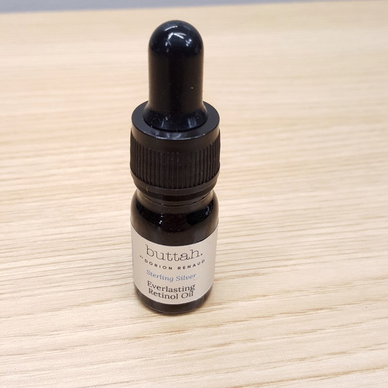 Sterling Silver Retinol Oil - Anti-Aging Facial Serum 0.17 oz