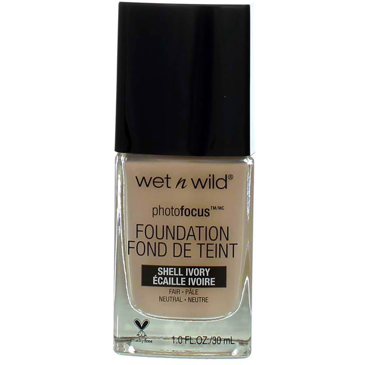 Wet n Wild PhotoFocus Foundation Shell Ivory 361C - Matte, Camera-Ready Makeup