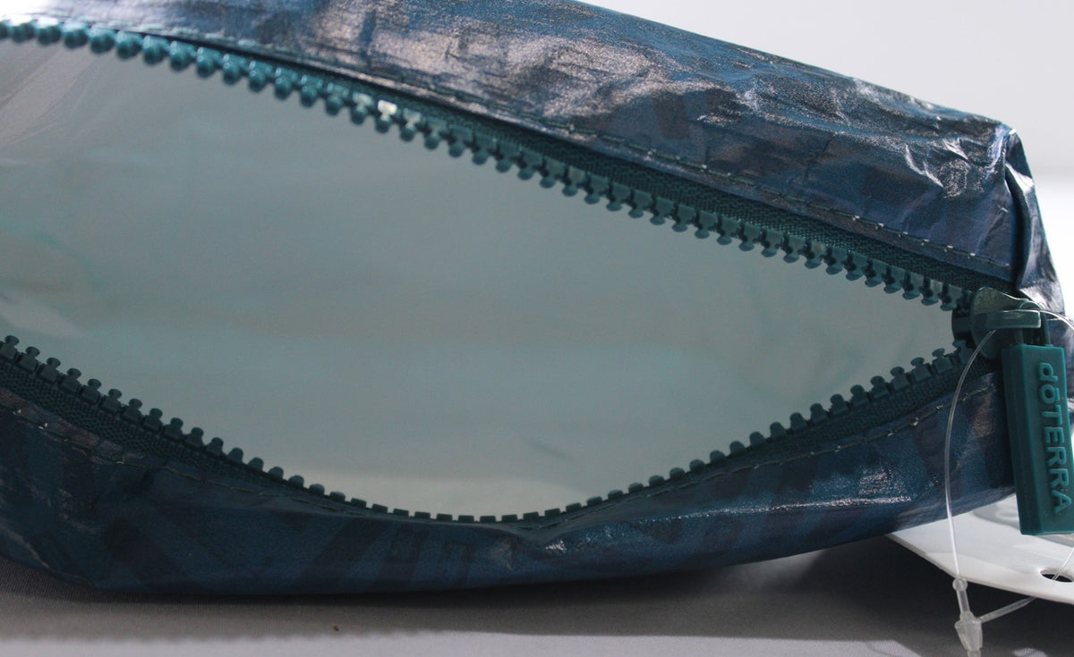 Travel Pouch for Luggage and Bags - Blue Zipper Organizer