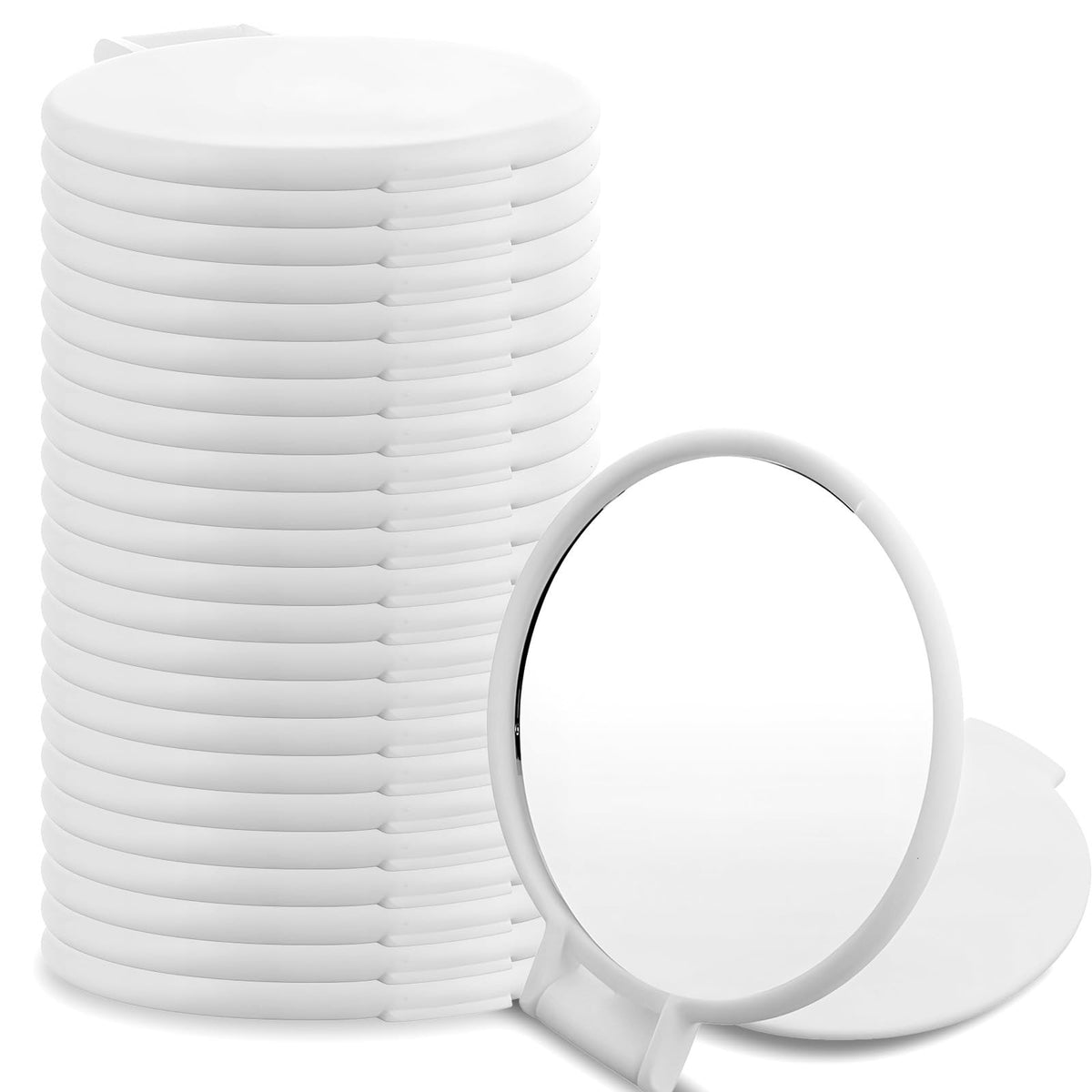 24 Pack Compact Makeup Mirrors - 2.36 Inch Folding Pocket & Purse Mirrors