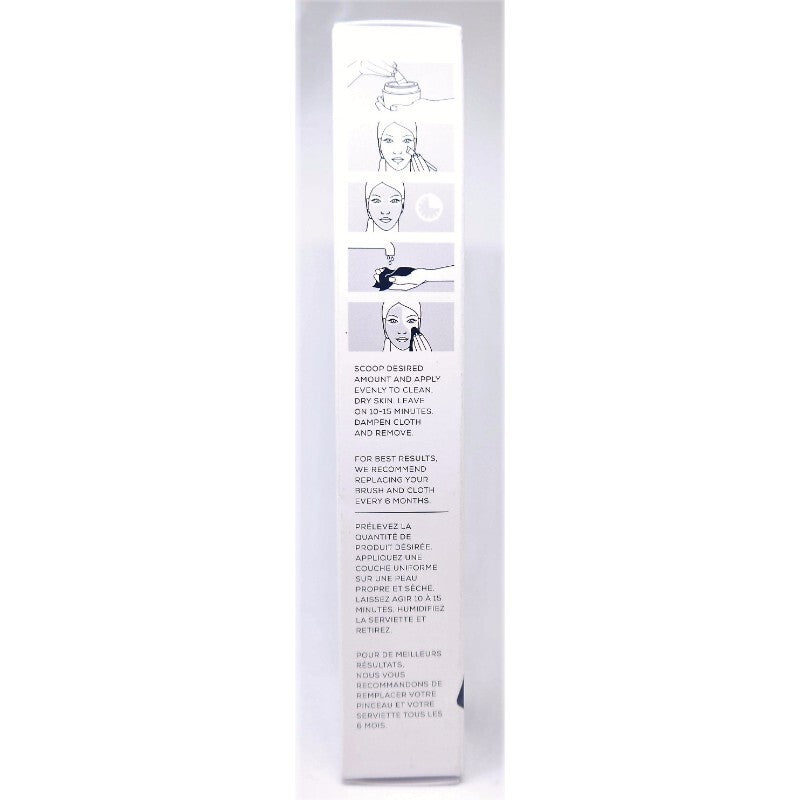 Mask Application Brush & Removal Cloth Set for Skincare