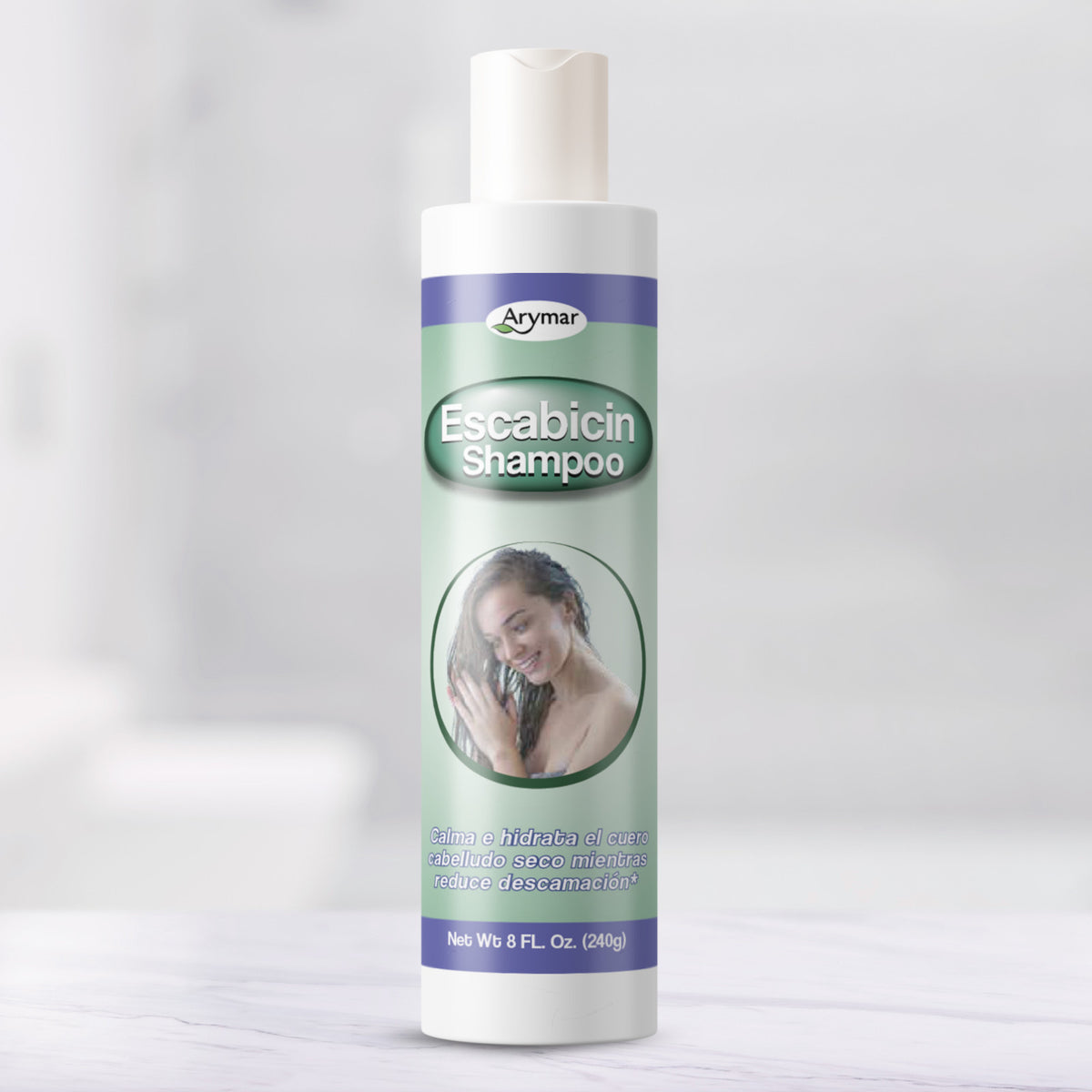 Arymar Escabicin Tea Tree Oil Shampoo 8 fl oz Gentle Scalp Care