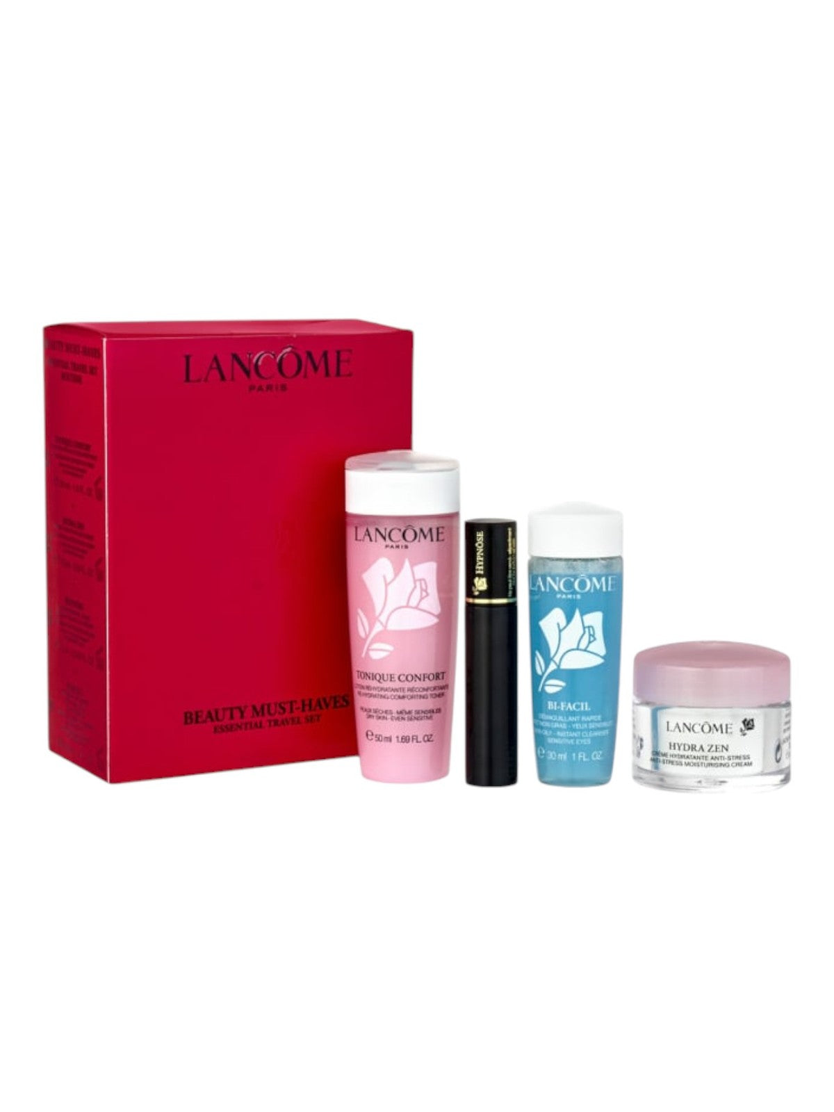 Lancôme Travel Skincare & Makeup Set - 4 Piece French Beauty Collection