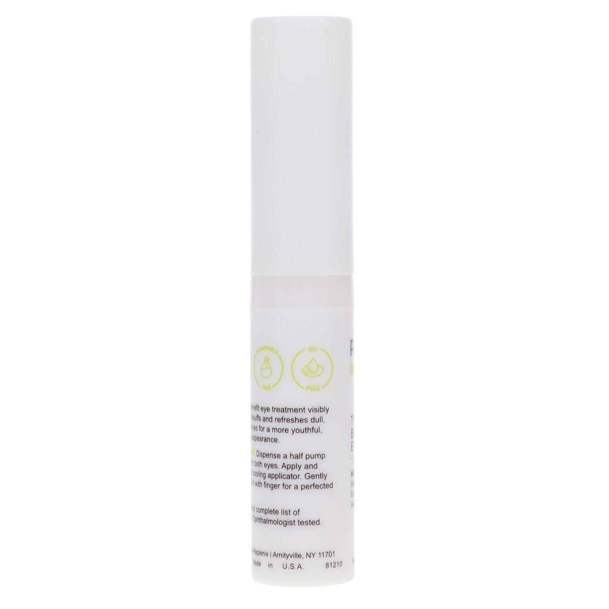 Replenix Tinted Brightening Eye Cream - 0.29 oz for Puffiness & Dark Circles