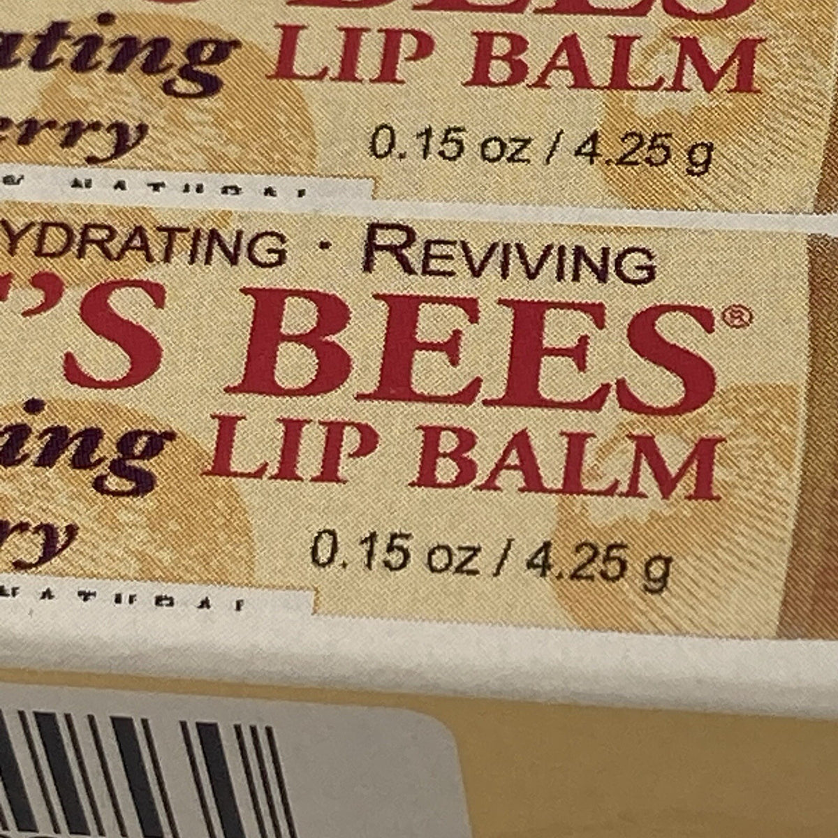 Burt's Bees Acai Berry Rejuvenating Lip Balm 2 Pack - Discontinued