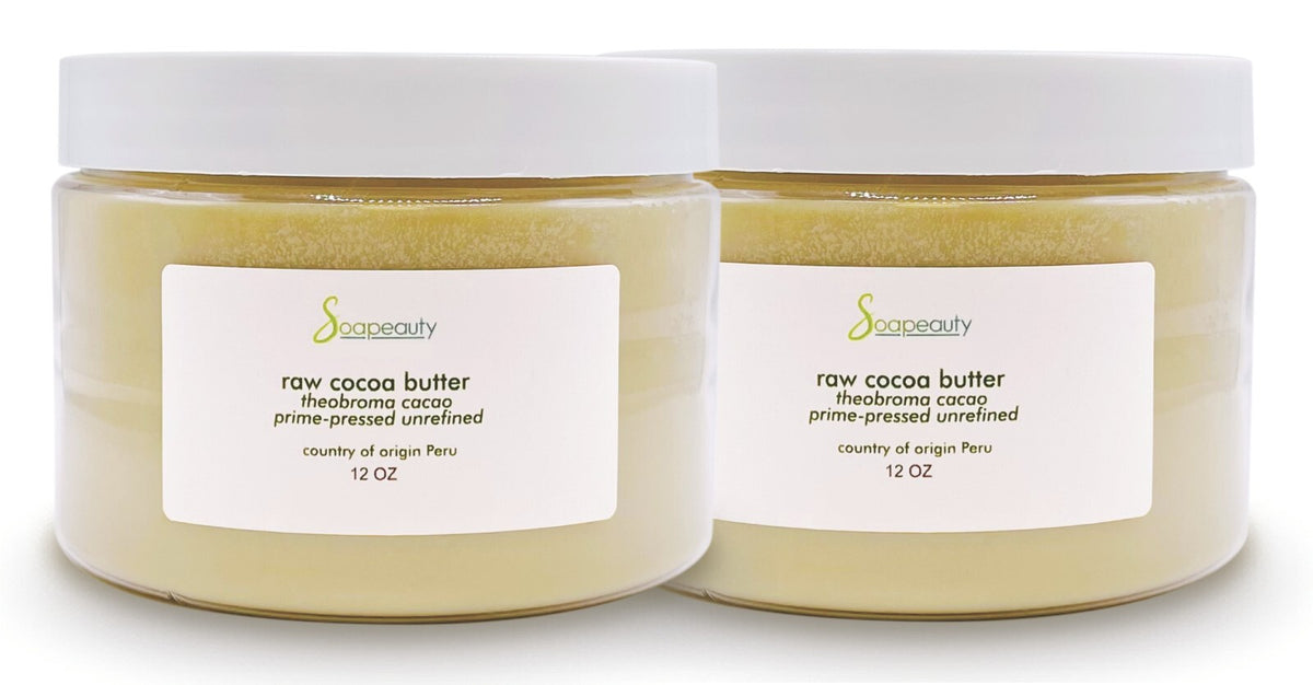Unrefined Cocoa Butter - 100% Pure & Natural