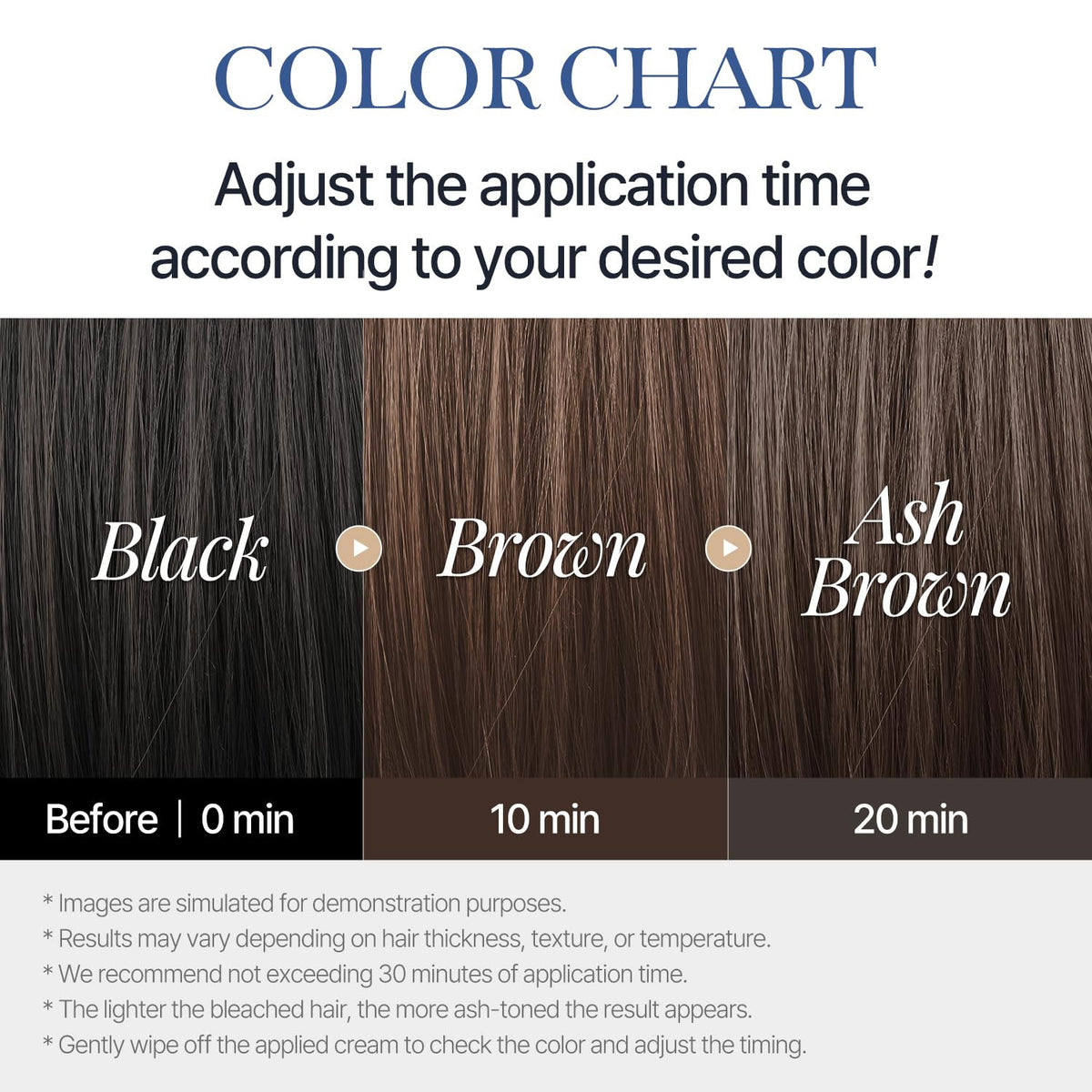 Brow Tinting Kit with Soft Ash Brown Shade for Natural Look - Easy At-Home Application