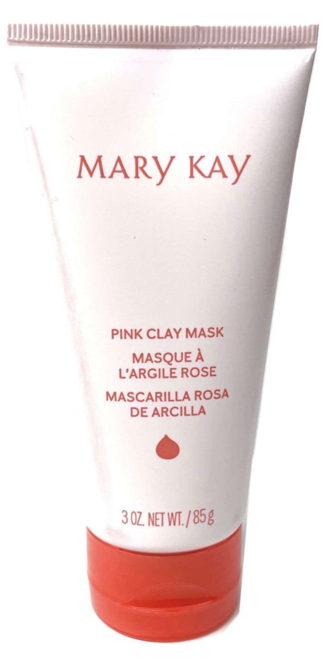 Pink Clay Face Mask - Antioxidant Wash Off Mask, 3 oz