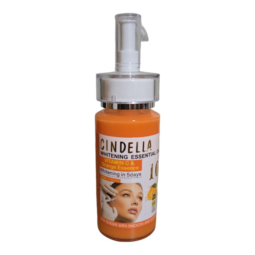 Vitamin C & Orange Essence Oil - Natural Essential Oil for Skin & Aromatherapy