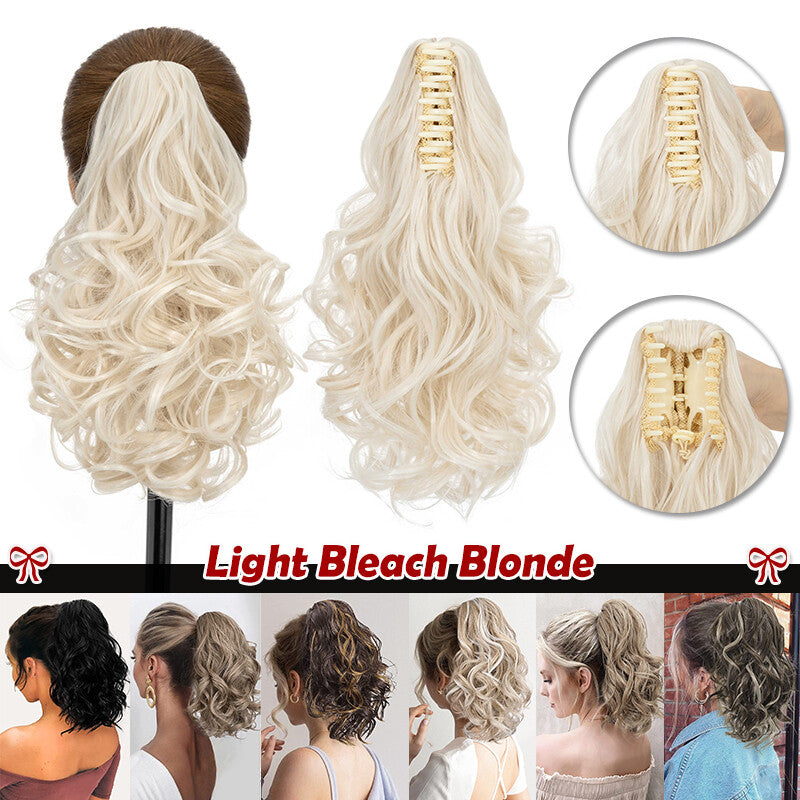 Clip-In Ponytail Hair Extensions 12-30 Inch Thick Synthetic Hairpiece
