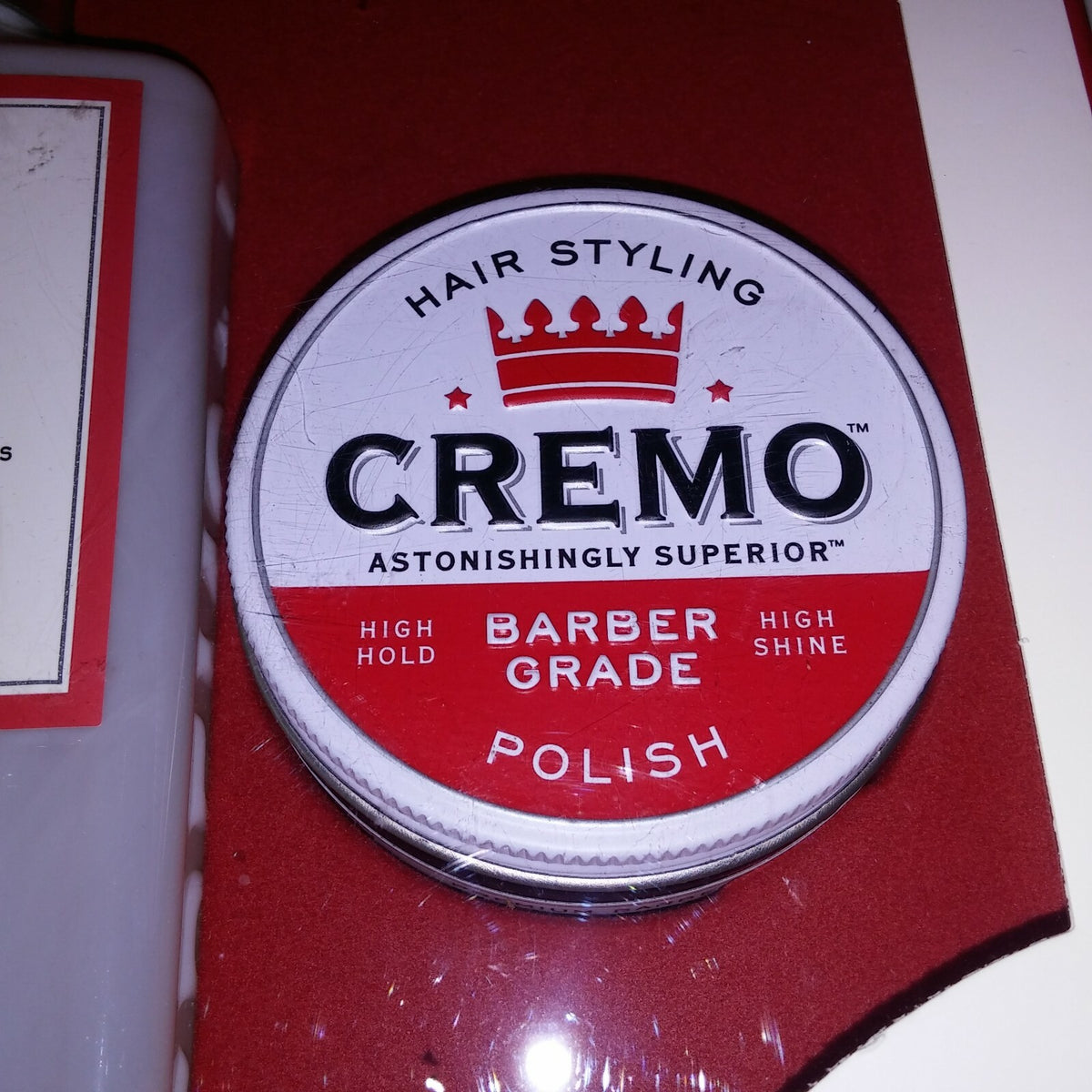 Cremo Hair Styling Kit Men's Gift Set Daily Use Shampoo & Pomade