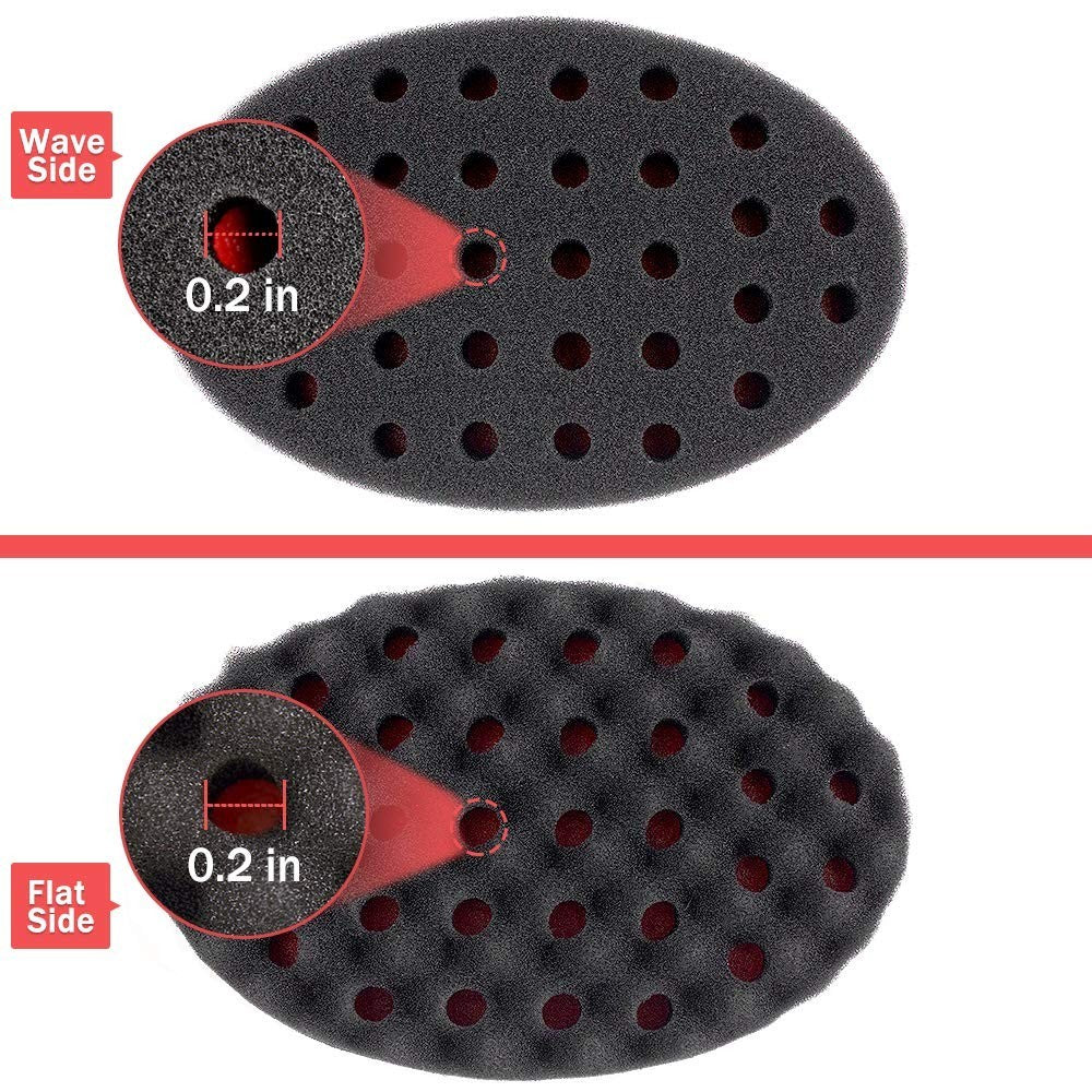 Magic Hair Sponge Twist Brush for Wave Dreadlock Afro Curl Styling