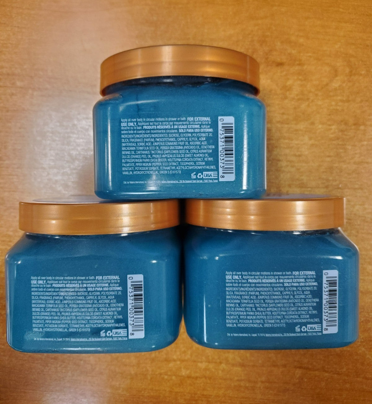 3 Pack: Tree Hut Shea Sugar Scrub *Blue Musk* Exfoliating 18 oz. ea.