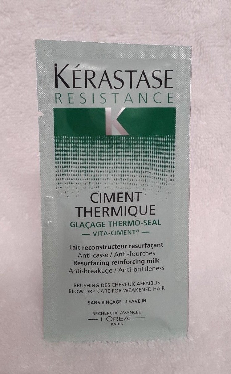 Kerastase Resistance Ciment Thermique Anti-Breakage Hair Milk - 6 Sachets