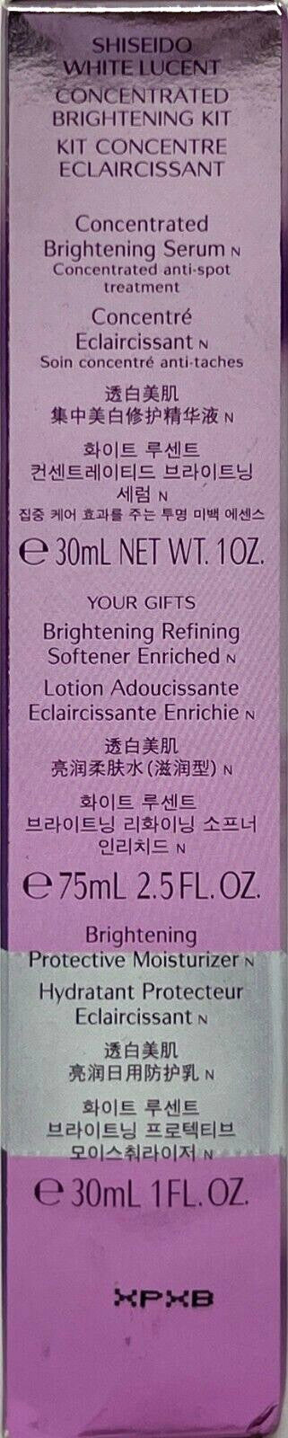 Brightening Skincare Set for Women - Travel Size Serum, Softener & Moisturizer