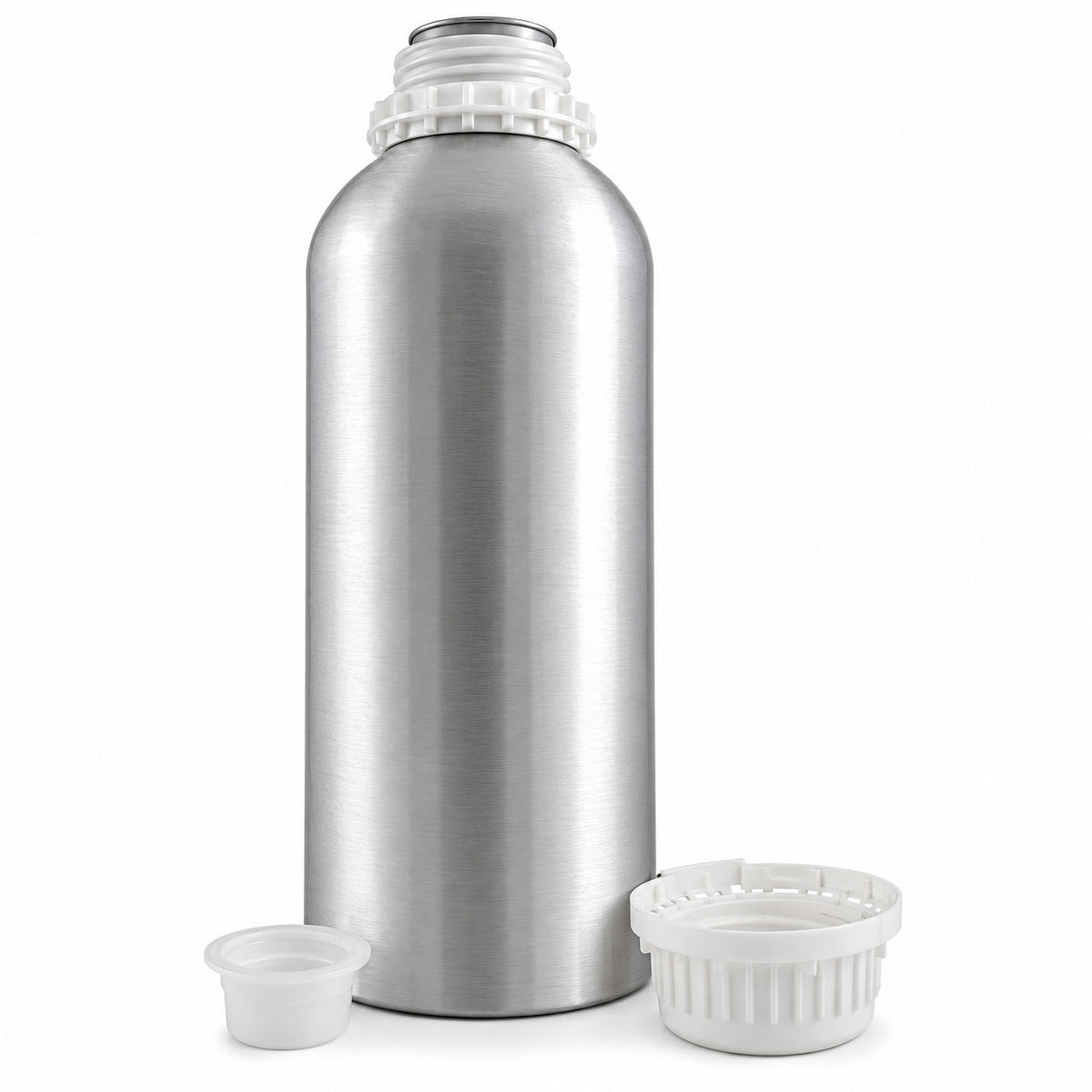 32 fl oz Aluminum Bottle with Cap and Inner Plug for Essential Oils - GreenHealth