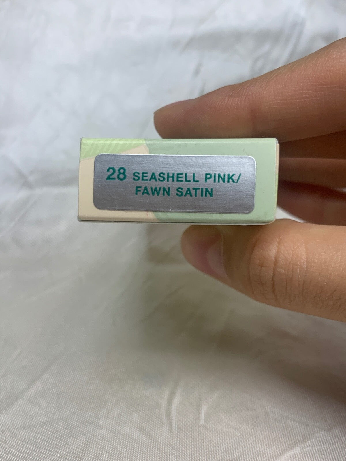 Clinique Eye Shadow Duo Seashell Pink & Fawn Satin 0.12 oz - New