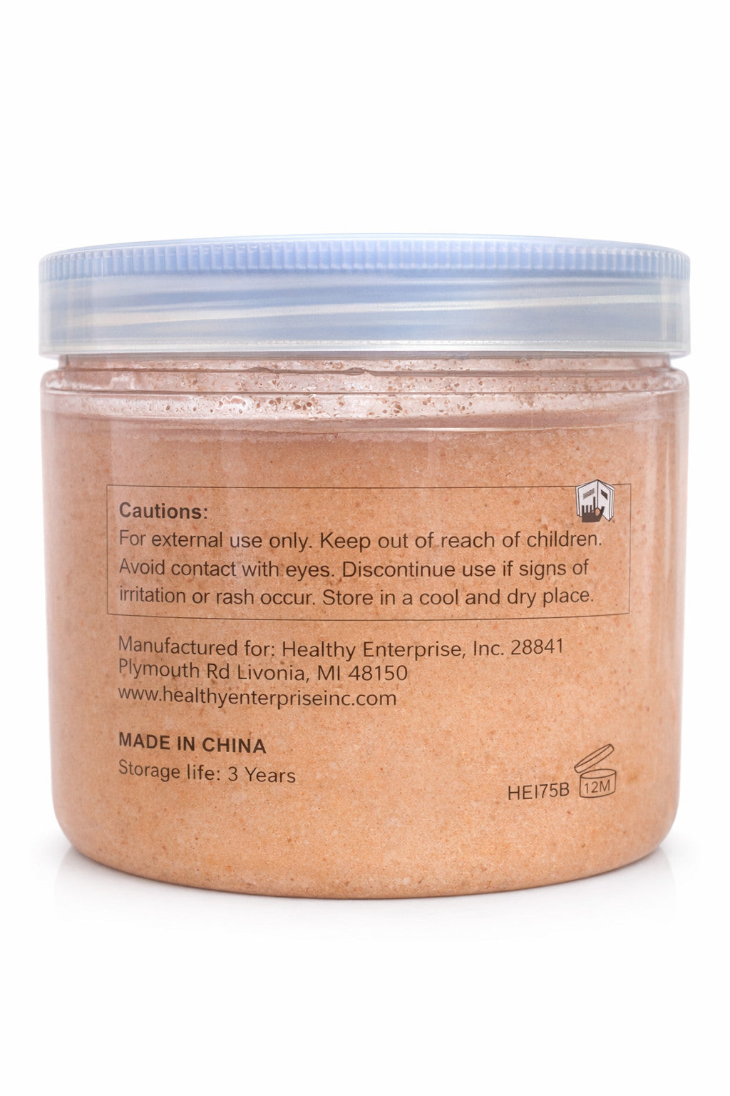 Himalayan Salt Scrub with Collagen & Stem Cell Deep Exfoliating Body