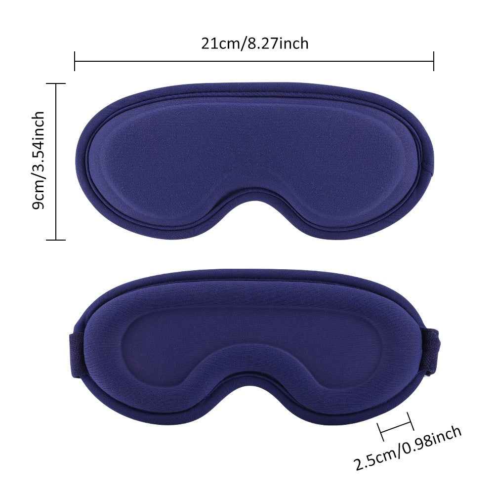 Electric Heated Eye Mask with 5 Temperature & 6 Vibration Modes - Relax & Relieve Eye Fatigue