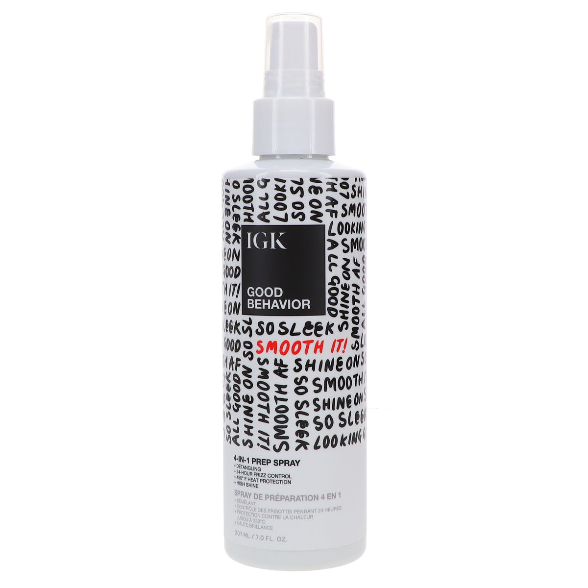 Hair Primer & Heat Protectant Spray - 4-in-1 Detangler Frizz Control 7 oz