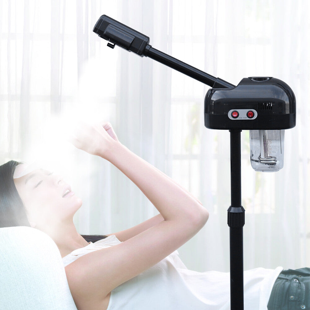 2-in-1 Facial Steamer with Ozone - 800W Professional Spa Machine