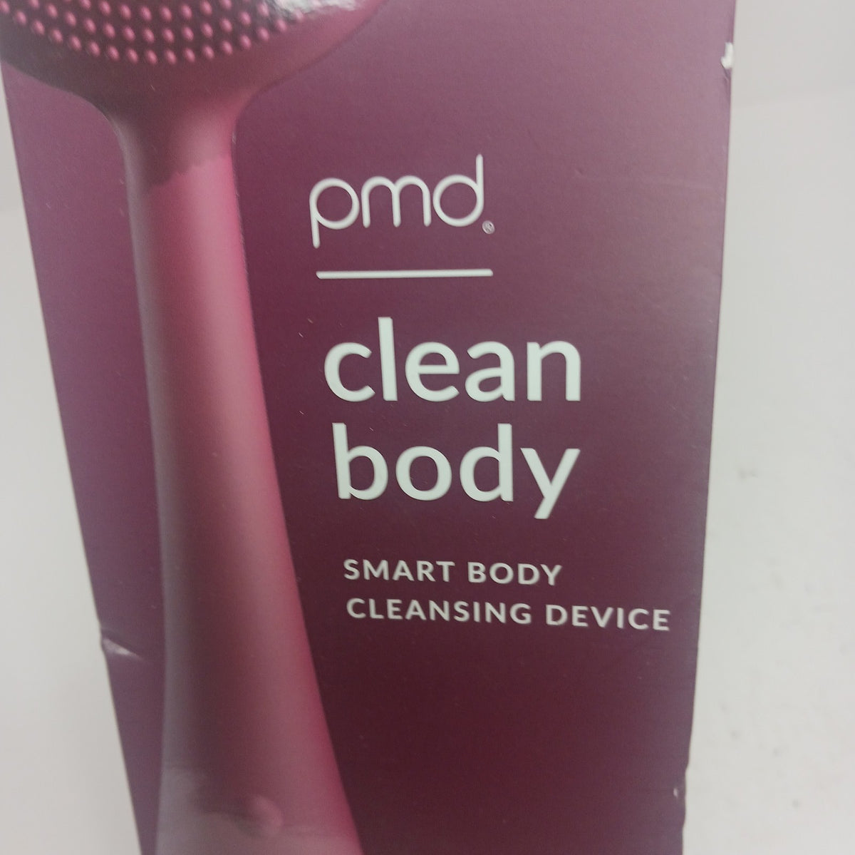 PMD Clean Body Smart Cleansing Device with Silicone Brush Berry NIB