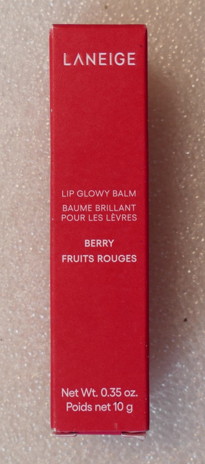 Lip Glowy Balm Berry Fruits Rouges - Full Size 0.35oz Lip Care