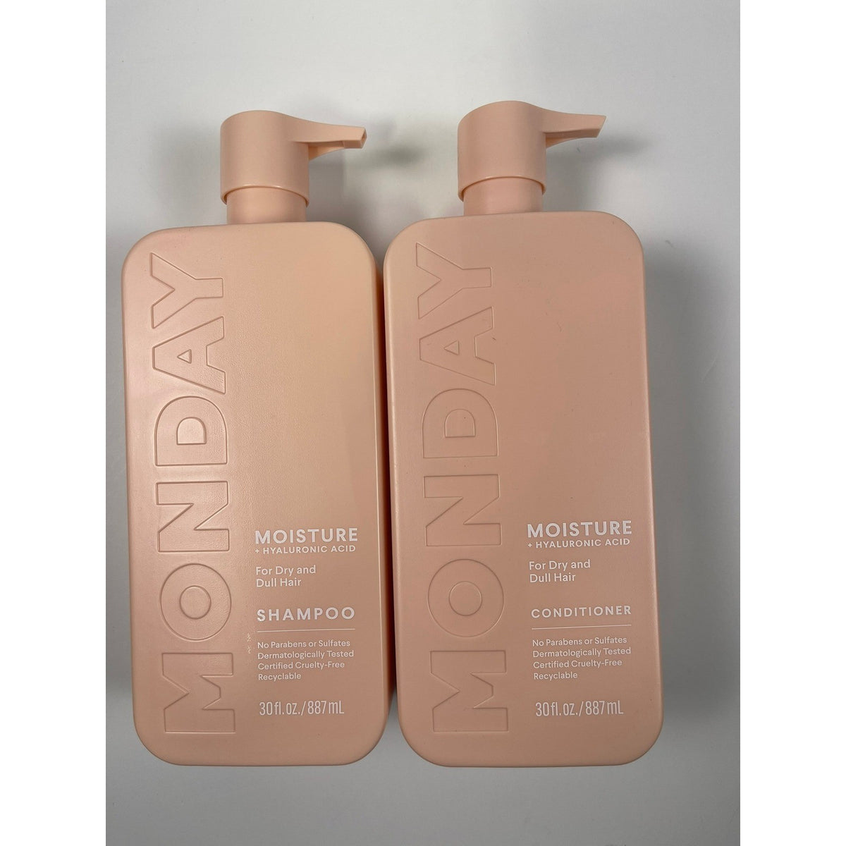 MONDAY Haircare Moisture Shampoo and Conditioner Set Hyaluronic Acid
