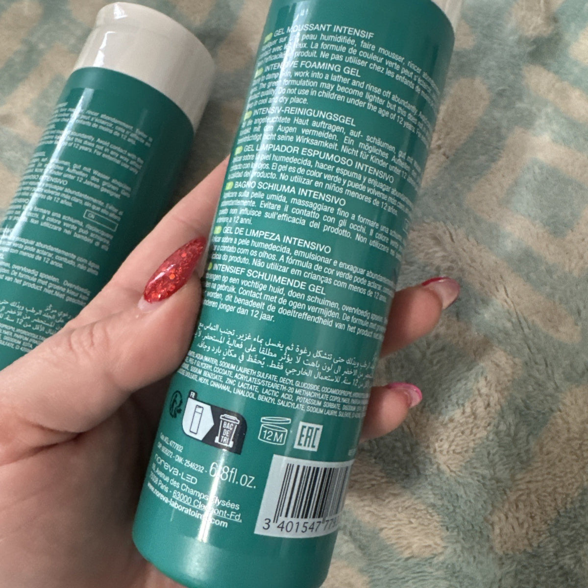 Noreva Exfoliac Intensive Foaming Gel 200ml - Pack of 2 Sealed