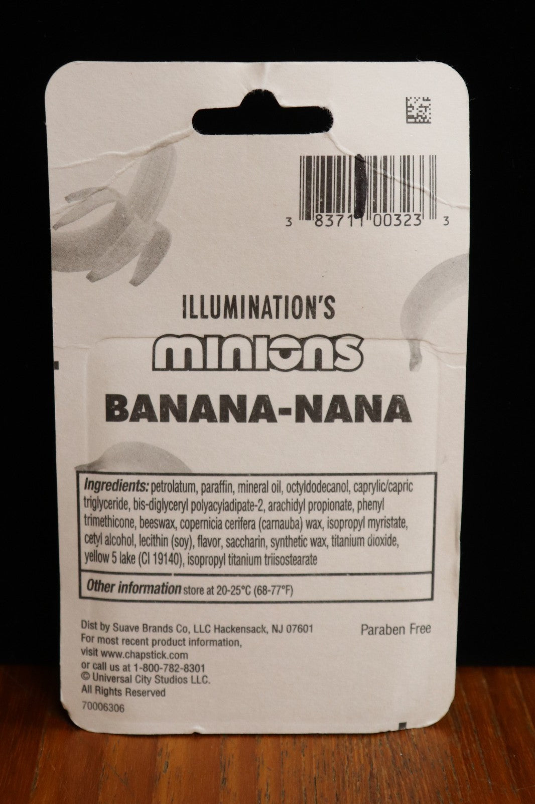 Banana Lip Balm 3-Pack - ChapStick Minions Limited Edition