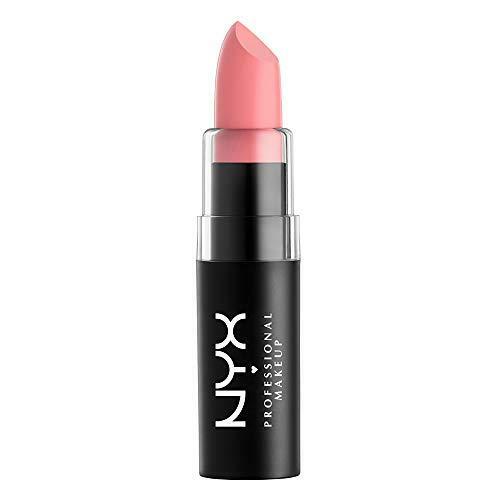 Matte Lipstick Pale Pink Light Blue-Toned Lip Color - High Pigment, Long Lasting