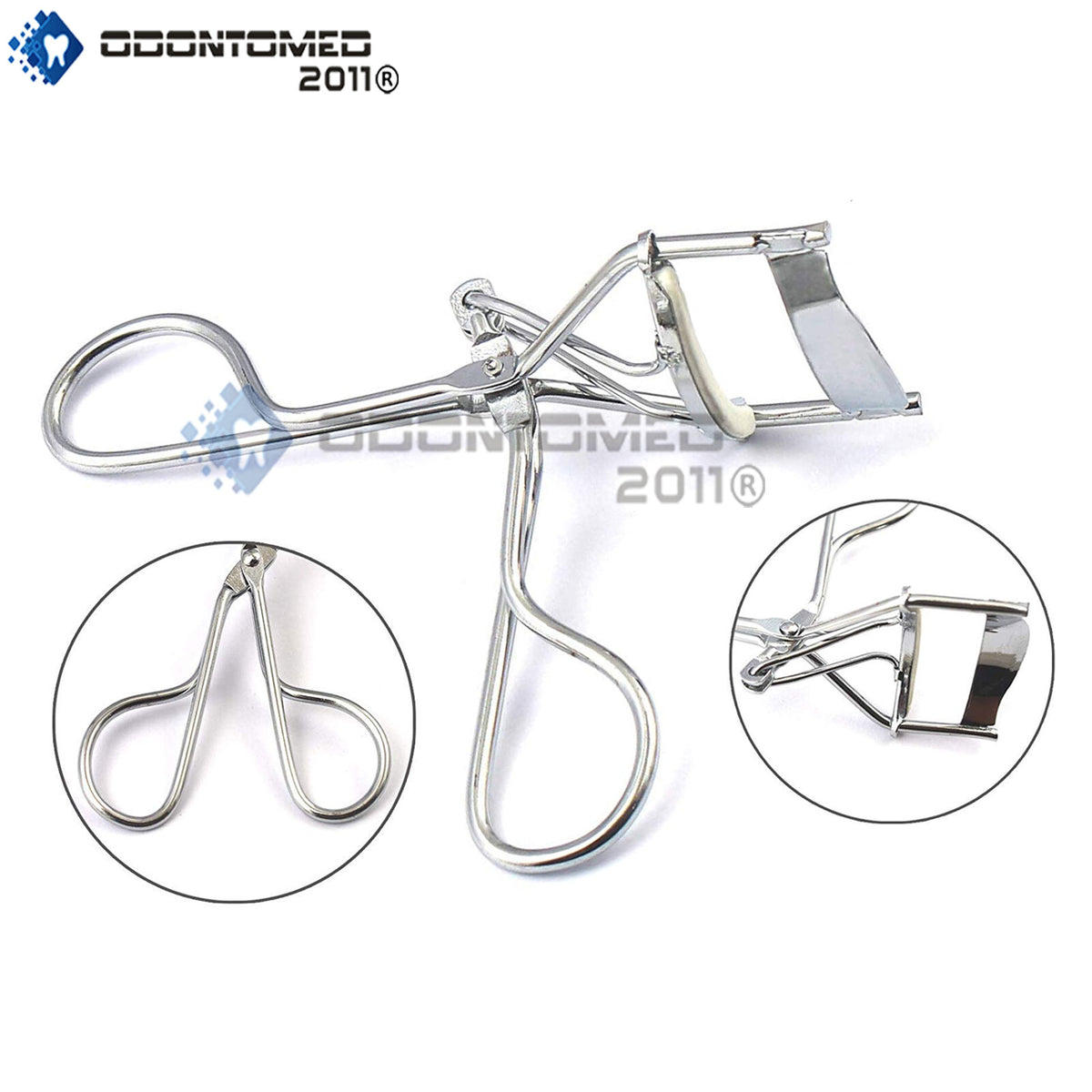 Eyelash Curler Classic Silver Makeup Tool for Perfect Lash Curling