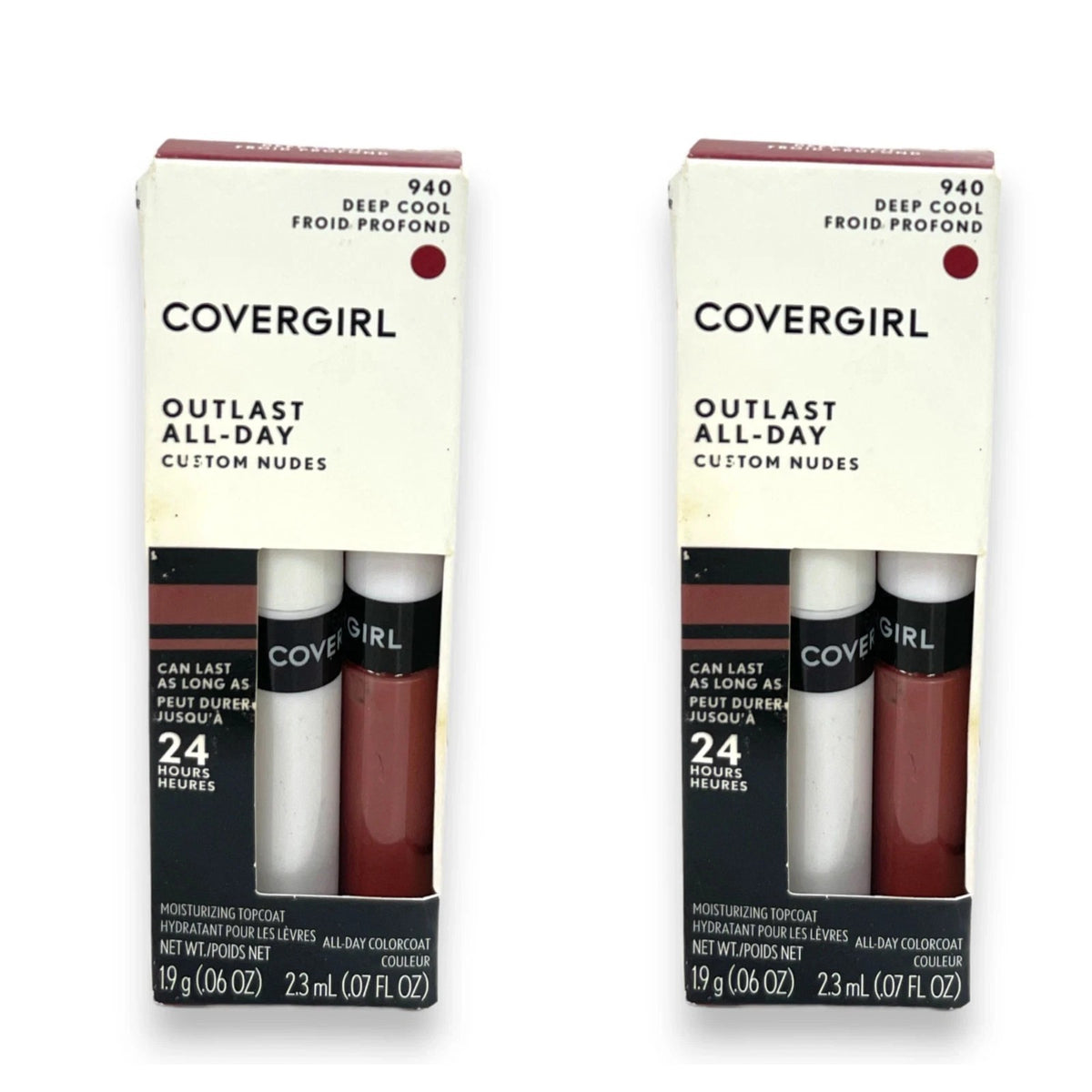 Outlast All-Day Lip Color with Topcoat - Choose from 4 Lip Color Sets