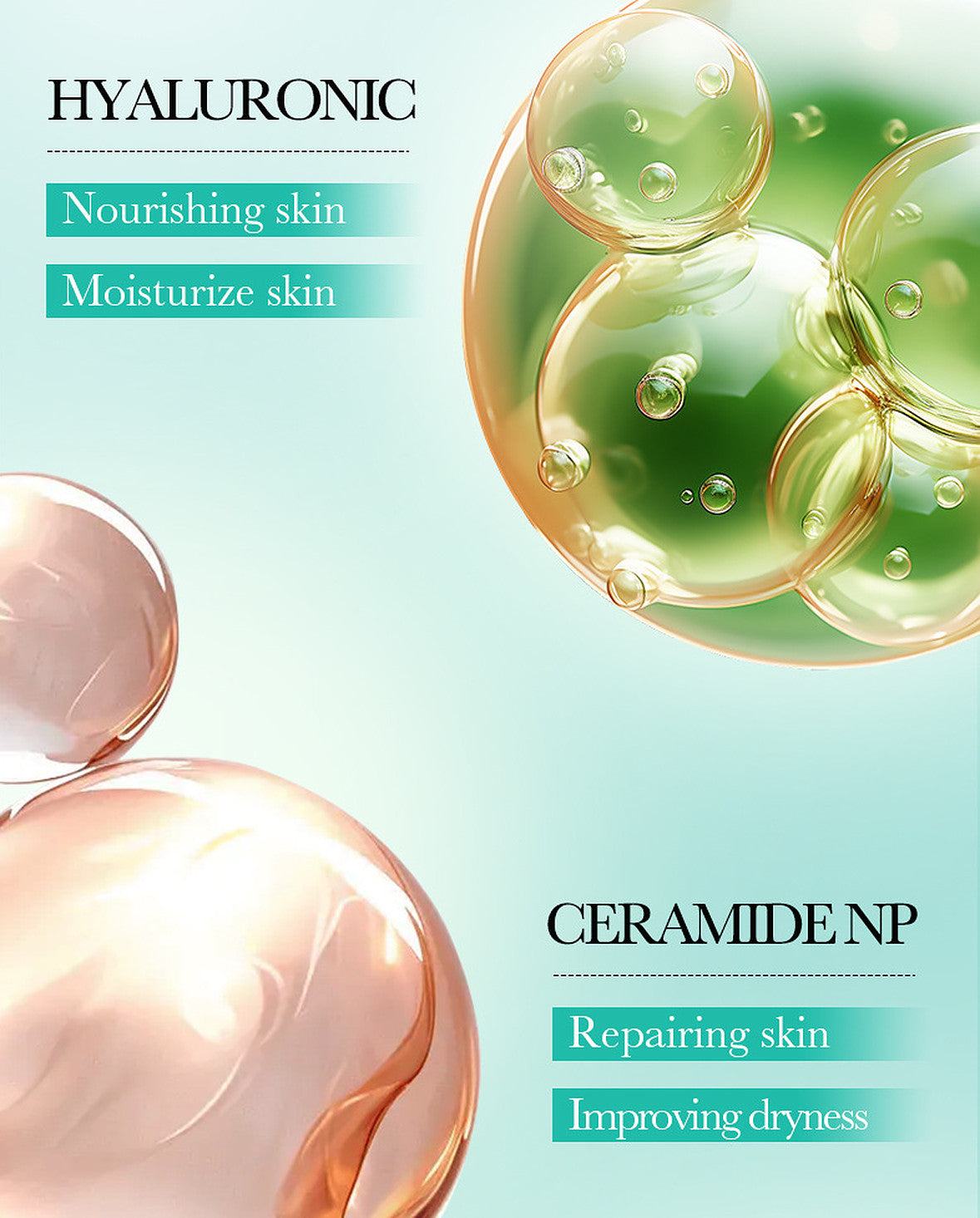 Hyaluronic Acid Retinol Vitamin C Eye Mask Set - 80 Pcs, 100g Moisturizing Under-Eye Care